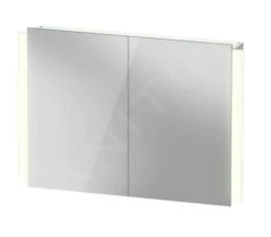 Duravit Ketho.2 - Spiegelkast Met LED Verlichting, 700x1000x157 Mm, 2 Deuren K27137000001000