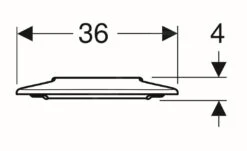 Geberit Selnova Comfort - WC-zitting Voor Gehandicapten, Zonder Deksel, Wit 500.134.01.1 -Badkamer Luxe a54a27f7c00a4cc64c73813d
