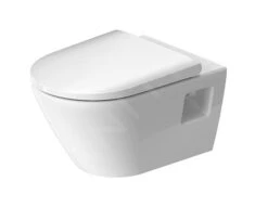 Duravit D-Neo - Hangend Toilet, Rimless, Wit 2578090000