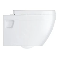 Grohe Solido - Toiletset Met Hangend Toilet + Softclose Wc Bril, Rimless, Arena Cosmopolitan Drukknop, Chroom 39700000 -Badkamer Luxe a605194bc8405834be3600f0 1