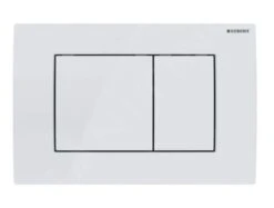 Geberit Delta30 - Bedieningsplaat, Alpine Wit 115.137.11.1