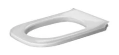 Duravit D-Code - WC-zitting Zonder Deksel, Alpine Wit 0060710000
