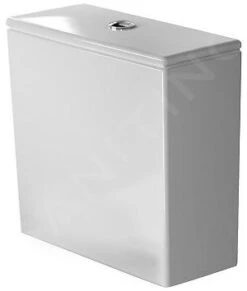 Duravit DuraStyle - Reservoir 390x170 Mm, Aansluiting Links Onderaan, Met WonderGliss, Wit 09351000051
