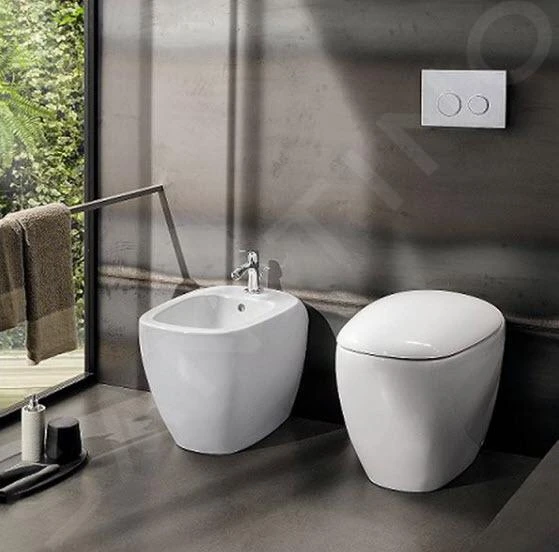 Geberit Citterio - Staande Closet, Rimfree, KeraTect, Wit 500.512.01.1 4 Geberit Citterio - Staande Closet, Rimfree, KeraTect, Wit 500.512.01.1 - Afbeelding 4