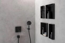 Hansgrohe XtraStoris Minimalistic - Inbouwnis, 300x300x140 Mm, Mat Zwart 56079670 -Badkamer Luxe a817b64bd7ad5fa457fe349e 1