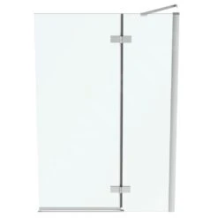 Ideal Standard I.Life - Badscherm, Tweedelig, 1000 Mm, Rechts, Silver Bright/helder Glas T4886EO -Badkamer Luxe a83893809af42e2a791bd61a