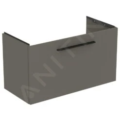 Ideal Standard I.Life S - Wastafelonderkast, 800x375x440 Mm, Mat Kwartsgrijs T5294NG -Badkamer Luxe a95252c9521cfd866f8d7448