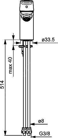 Hansa Polo - Eengreeps Wastafelkraan, Chroom 51531193 3 Hansa Polo - Eengreeps Wastafelkraan, Chroom 51531193 - Afbeelding 3