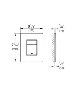 Grohe Skate Cosmopolitan - Bedieningsplaat,supersteel 38732DC0 -Badkamer Luxe aac3c0a1ddb317bd10179bf1