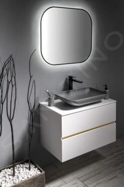 Sapho Dimy - Wastafelkraan Voor Waskom, Mat Zwart DM006BL -Badkamer Luxe aad69674c5f203dcfc42f037