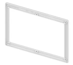 Tece TECEsolid - Afstandsraam Voor WC Bedieningsplaat, Wit 9240440 -Badkamer Luxe aaf59c69878f35d11132749a