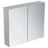 Ideal Standard Mirror&Light - Spiegelkast 800x700 Mm, Aluminium T3591AL