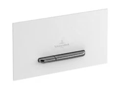 Villeroy & Boch ViConnect - WC-bedieningsplaat, Wit/chroom 92216168