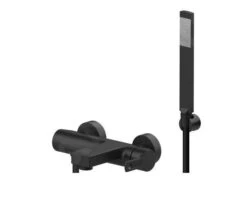 Paffoni Ringo - Badkraan Met Accessoires, Mat Zwart RIN026NO