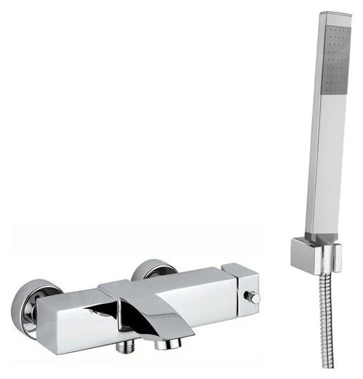 Paffoni Level - Badkraan Met Accessoires, Chroom LEA026CR 1 Paffoni Level - Badkraan Met Accessoires, Chroom LEA026CR