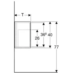 Geberit ICon Xs - Zijelement, 370x400x245 Mm, Glanzend Wit 840137000 -Badkamer Luxe ac84c6a46b9e01775c0b5af7 1