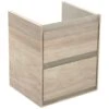 Ideal Standard Connect Air - Wastafelonderkast 430x402x517 Mm, Licht Hout/mat Lichtbruin Gelakt E1608UK