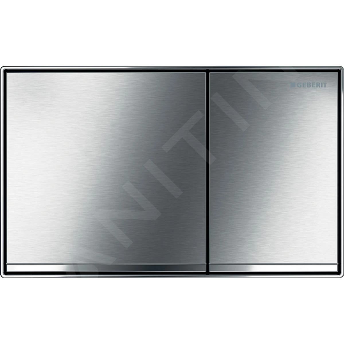 Geberit Sigma60 - Toilet Bedieningspaneel, Geborsteld Chroom 115.640.GH.1 1 Geberit Sigma60 - Toilet Bedieningspaneel, Geborsteld Chroom 115.640.GH.1