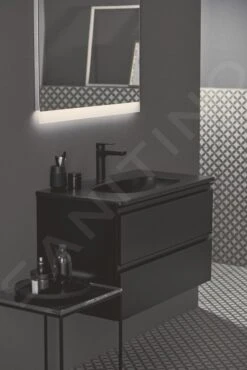 Ideal Standard Tesi - Wastafel Onderkast, 800x440x490 Mm, Zwart T0051ZT -Badkamer Luxe ad521d6ed01ee824f004207f