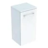 Geberit Selnova Square - Zijkast 650x330x297 Mm, 1 Deur, Glanzend Wit 501.272.00.1