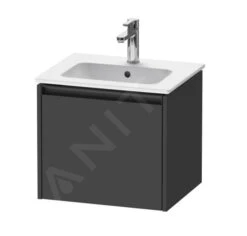 Duravit Ketho.2 - Wastafelkast 440x510x420 Mm, 1 Lade, Grafiet Mat K25061049490000