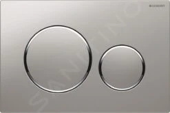 Geberit Sigma20 - Bedieningspaneel Sigma20, Gelakt Mat Chroom/chroom 115.882.JQ.1