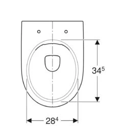 Geberit Selnova - Staande Toiletpot, 490x352 Mm, Rimfree, Wit 500.480.01.1 -Badkamer Luxe af47a150868d7ba145dad858