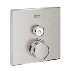 Grohe Grohtherm SmartControl - Thermostatische Mengkraan Voor 1 Functie, Supersteel 29123DC0
