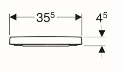 Geberit Selnova Square - WC-zitting, Duroplast, SoftClose, Wit 501.556.01.1 7 Geberit Selnova Square - WC-zitting, Duroplast, SoftClose, Wit 501.556.01.1 -Badkamer Luxe afe653be5f28070abd1e148f