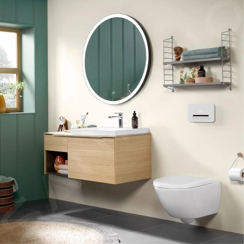 Villeroy & Boch Subway 3.0 - Hangend Toilet, TwistFlush, AntiBac, CeramicPlus, Alpine Wit 4670T0T2 6 Villeroy & Boch Subway 3.0 - Hangend Toilet, TwistFlush, AntiBac, CeramicPlus, Alpine Wit 4670T0T2 - Afbeelding 6