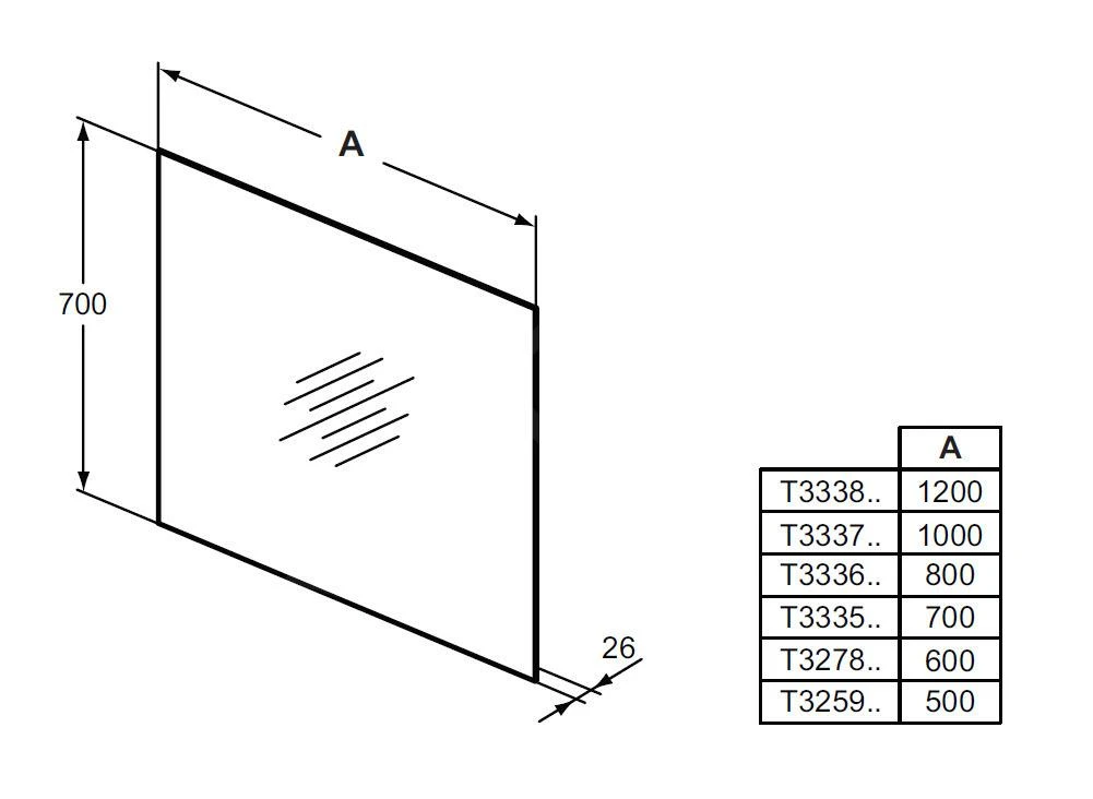Ideal Standard Mirror&Light - Spiegel 700x700 Mm Met LED Sfeerverlichting T3335BH 2 Ideal Standard Mirror&Light - Spiegel 700x700 Mm Met LED Sfeerverlichting T3335BH - Afbeelding 2