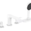 Hansgrohe Vivenis - Badrandkraan, 4-gats, SBox, Mat Wit 75444700