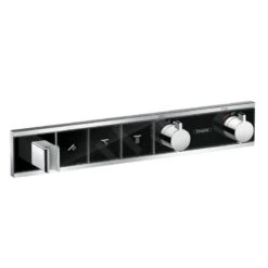 Hansgrohe RainSelect - Afbouwdeel Voor Badkraan Voor 3 Functies, Zwart/chroom 15356600