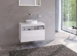 Keuco Stageline - Wastafelonderkast, 800x550x490 Mm, Met Uitsparing Voor Wastafel, Wit 32863300000 -Badkamer Luxe b2a407508a5bf43e8c2db419