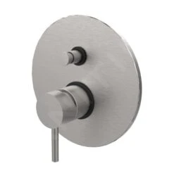 Paffoni Light - Afdekset Voor 2 Functies, RVS LIG015ST