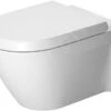 Duravit Starck 2 - Hangend Toilet, WonderGliss, Wit 25340900001