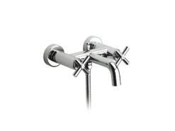 Roca Loft - Badkraan Met Accessoires, Chroom A5A0143C00 -Badkamer Luxe b3761b85afb541139c314f08