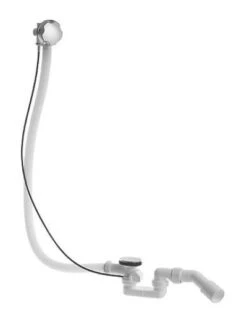 Duravit Toebehoren - Afvoer- En Overloop Garnituur Met Bowden 1000 Mm, Chroom 790226000001000