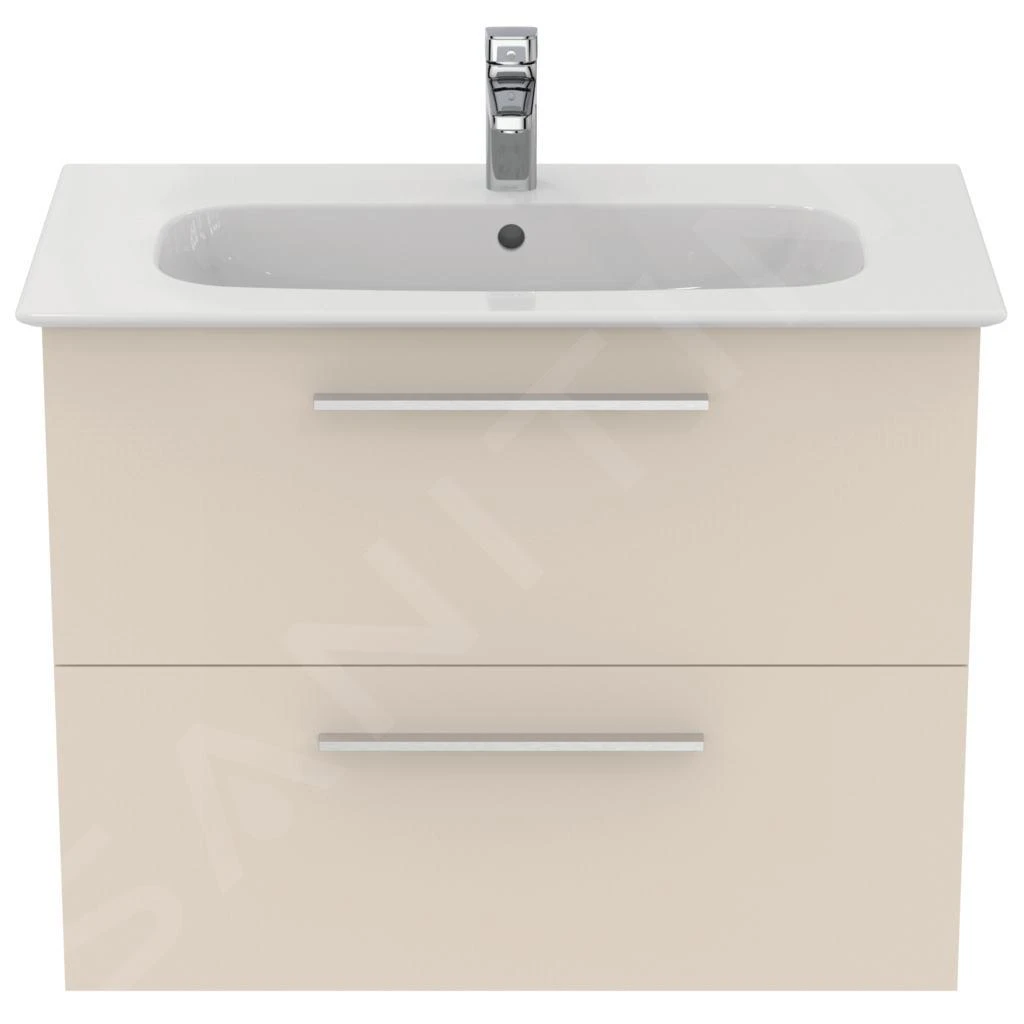 Ideal Standard I.Life A - Wastafelonderkast, 800x440x630 Mm, 2 Laden, Mat Zand T5256NF 4 Ideal Standard I.Life A - Wastafelonderkast, 800x440x630 Mm, 2 Laden, Mat Zand T5256NF - Afbeelding 4