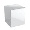 Geberit Acanto - Onderbouw Zijkast Met Interne Lade 450x520 Mm, Glanzend Wit 500.618.01.2