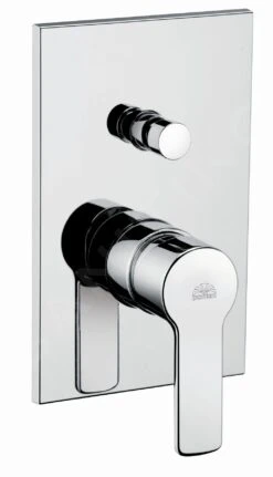 Paffoni West - Inbouw Douchekraan Met Omstelkraan En Inbouwdeel, Chroom WS015CR