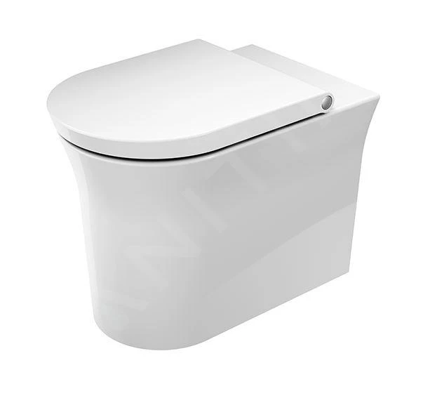 Duravit White Tulip - Staand Toilet, Afvoer Horizontaal, Rimless, HygieneGlaze, Wit 2001092000 1 Duravit White Tulip - Staand Toilet, Afvoer Horizontaal, Rimless, HygieneGlaze, Wit 2001092000
