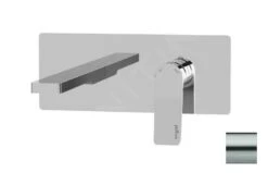 Paffoni Tilt - Inbouw Wastafelkraan Incl. Inbouwdeel, Rvs TI106ST