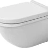 Duravit Starck 3 - Wandcloset, Met WonderGliss, Wit 22260900001