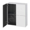 Duravit L-Cube - Zijkast 800x700x243 Mm, 2 Deuren, Wit Mat LC116701818