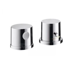 Axor Uno - Afbouwset Voor 2 Gats Badrandthermostaat, Chroom 38480000