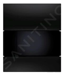 Tece TECEsquare - Urinoir Bedieningsplaat, Zwart Glas/zwart 9242809