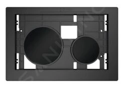 Tece TECEloop - Bedieningsplaat, Zonder Afdekplaat, Toetsen Zwart 9240667