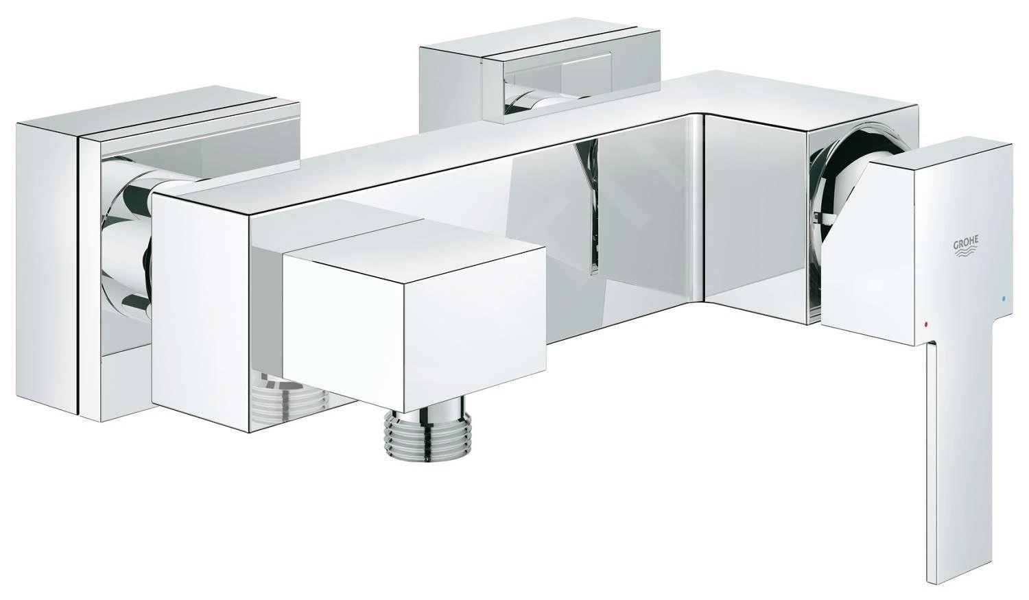 Grohe Sail Cube - Douchekraan, Chroom 23437000 1 Grohe Sail Cube - Douchekraan, Chroom 23437000