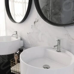 Steinberg 100 - Wastafelkraan Koud Water, Chroom 100 2500 -Badkamer Luxe b673921303f24b181058469d